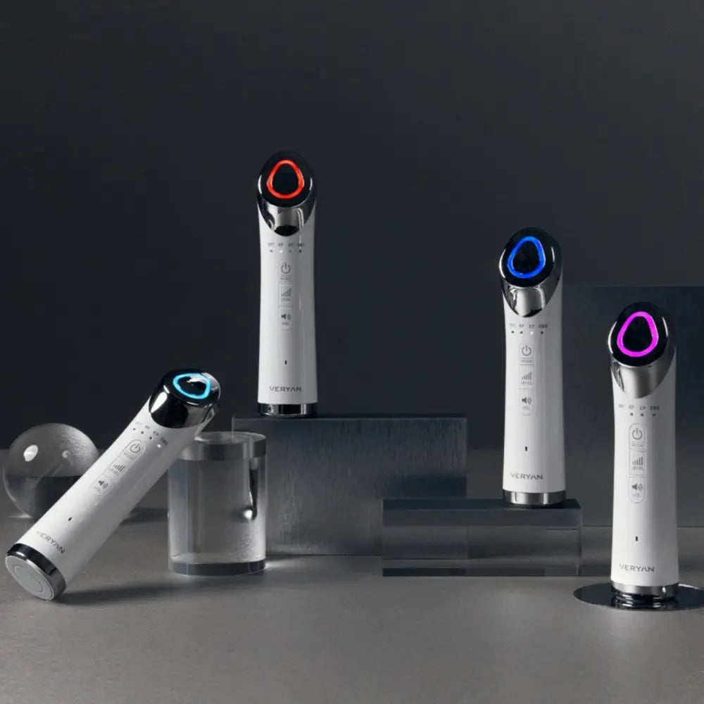 Устройство для ухода за лицом VERYAN PRO с несколькими цветами LED-режимов для персонализированного домашнего ухода за кожей